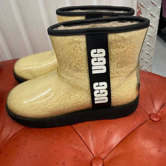 UGG Shoes - UGG Cream and Black Boots